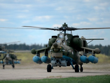В РФ разбился военный вертолет, экипаж не выжил
