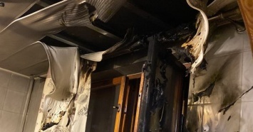 В Харькове горела квартира в девятиэтажке пока хозяин крепко спал