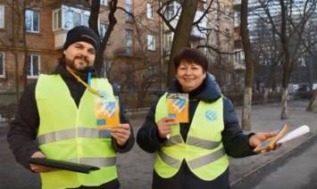 На столичной Оболони и в Бородянском районе Киевщины начался второй раунд пробной переписи населения (фото, видео)