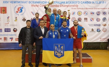 Украина выиграла чемпионат мира по боевому самбо, который проходил в России. Фото и видео