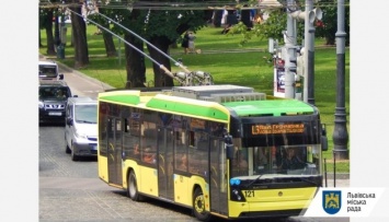 Львов обновил свой транспортный парк 23 новыми троллейбусами