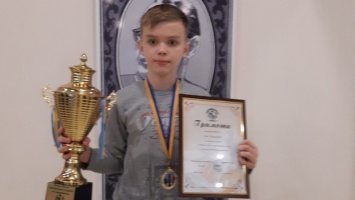 11-летний шахматист выиграл чемпионат Кривого Рога