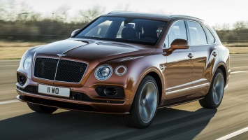 Флагманский Bentley Bentayga Speed появился в России