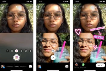 Instagram запустит Layout для любителей селфи