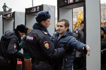 В центре Москвы на новогодние праздники установят КПП