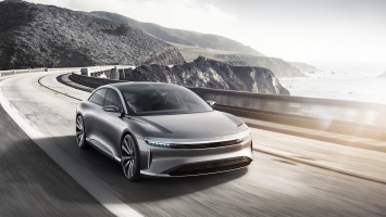 Электроседан Lucid Air первой серии оценили более чем в 100 тысяч долларов