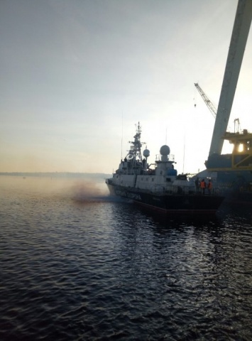 Корабль морской охраны «Николаев» снова на страже