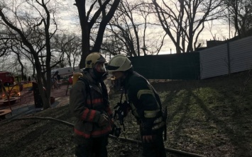 В катакомбах погиб человек