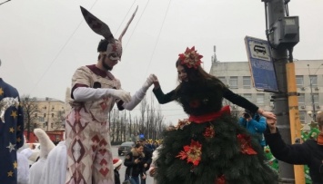 В столице впервые проходит Новогодний парад