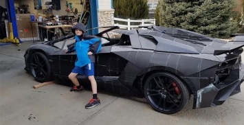 Отец с сыном смастерили копию Lamborghini и получили взамен настоящую (ВИДЕО)