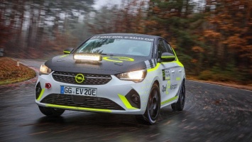 Opel начинает тестирование своего раллийного электромобиля Corsa-e Rally