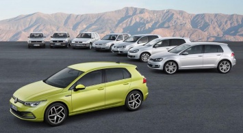 Хэтчбек VW Golf 8 может проехать на одной электротяге почти 4 минут