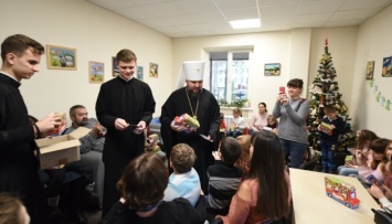 Епифаний освятил детский инклюзивно-ресурсный центр в Киеве