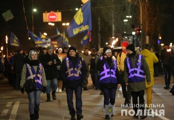 В полиции посчитали участников бандеровского марша