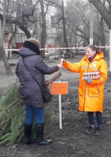 В Одессе новогодние елки меняют на сладости. Адреса
