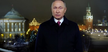 В России потроллили новогоднее обращение Путина карикатурой