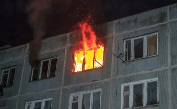 В Тернополе вспыхнул пожар: горела многоэтажка, есть погибший