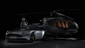 Aston Martin показала свой первый фирменный вертолет (фото)