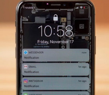 Как скрывать текст уведомлений до разблокировки iPhone