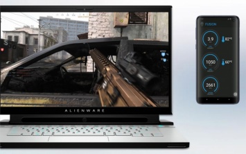 Alienware представила концепт смартфона в качестве второго экрана с игровой статистикой