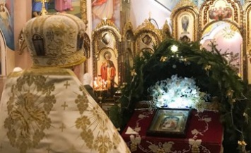 Рождественская литургия в храме Святого Равноапостольного Князя Владимира (ФОТОРЕПОРТАЖ)