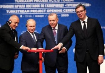 Путин и Эрдоган официально запустили "Турецкий поток"