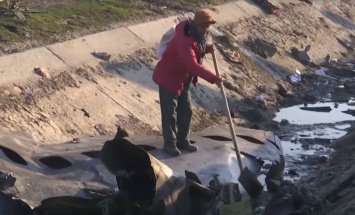 Новое видео крушения Боинга МАУ в Иране слили в сеть