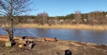 В нелегальном карьере за два года добыли миллион тонн песка