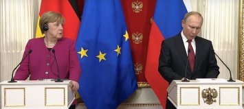 Меркель и Путин обсудили дальнейшие шаги по Донбассу