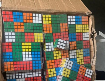 Одесские таможенники задержали контрабандную партию кубиков Рубика