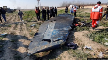 Спасатели опубликовали видео с места атаки на украинский самолет в Иране