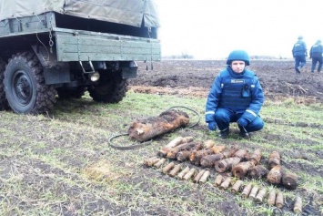 На Черниговщине за 2 дня нашли более 40 снарядов прошлых войн