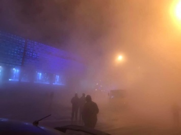 Опубликованы фото затопления кипятком крупнейшего торгового центра в Киеве