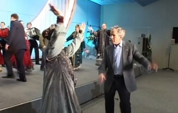 Кремль опубликовал видео, как танцуют Путин и Буш