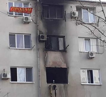 В Ильичевске обнаружили погибшего мужчину в сгоревшей квартире