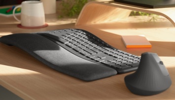 Клавиатура Logitech Ergo K860 обеспечит высокий уровень комфорта при печати
