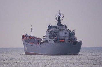 Российский десантный корабль "Орск" участвовал в захвате Крыма - InformNapalm