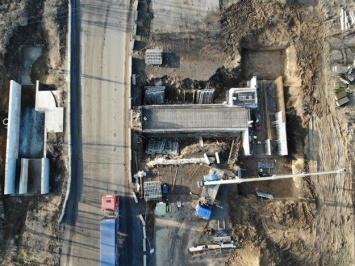 Под Полтавой на дороге Киев - Харьков проводят строительство двух подземных переходов: как это виглядит