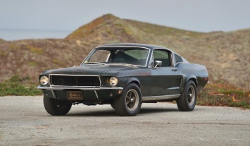 Ford Mustang из фильма со Стивом Маккуином продали за $3,4 млн (видео)