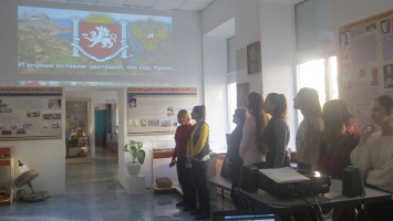 В Белогорском районе школьникам рассказали об истории всекрымского референдума ко Дню Республики Крым