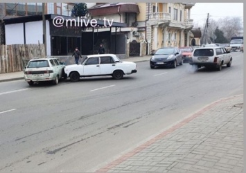 В Мелитополе ДТП на оживленной улице