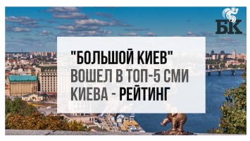 "Большой Киев" вошел в ТОП-5 СМИ Киева - рейтинг