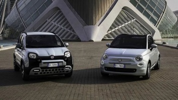 Fiat выпустил гибридные версии моделей Fiat 500 и Panda