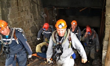 На оккупированном Донбассе шахтеры попали под обвал
