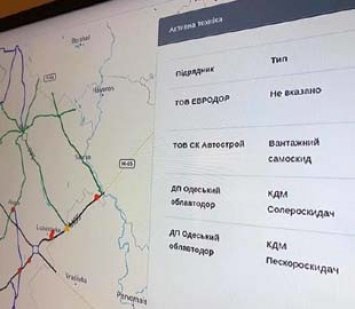 В Одесской области работу техники зимнего содержания дорог будут отслеживать с помощью GPS-трекеров
