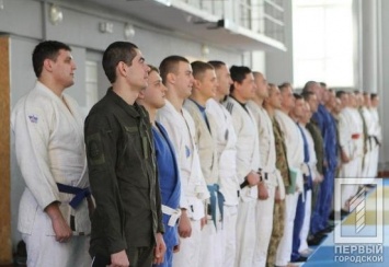 Команда криворожских нацгвардейцев победила на Всеукраинских соревнованиях по дзюдо