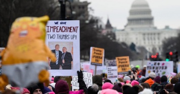 Тысячи американцев выступили против Трампа в Вашингтоне