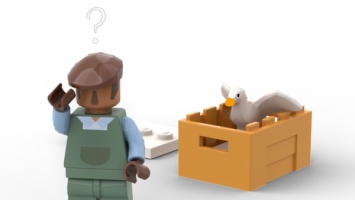 LEGO может выпустить набор конструктора по Untitled Goose Game