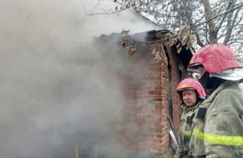 Под Харьковом в результате пожара погиб человек