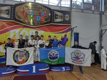 Фестиваль АРБ "Global Kid's" в Анапе: три пояса чемпиона у борцов из Ялты!